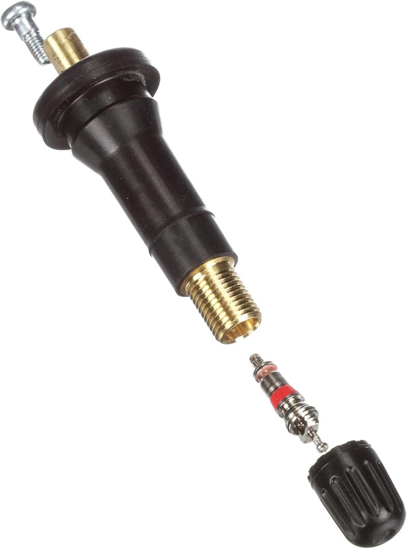 Schrader TPMS Solutions مجموعة خدمة Schrader 20018 TPMS تناسب فورد Snap-In، وحدة واحدة، سوداء - Image 5